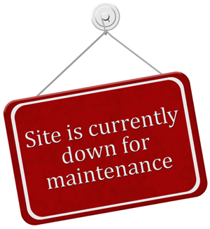 Site Down Sign